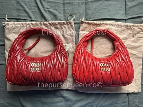 miu miu fake vs real|are miu bags genuine.